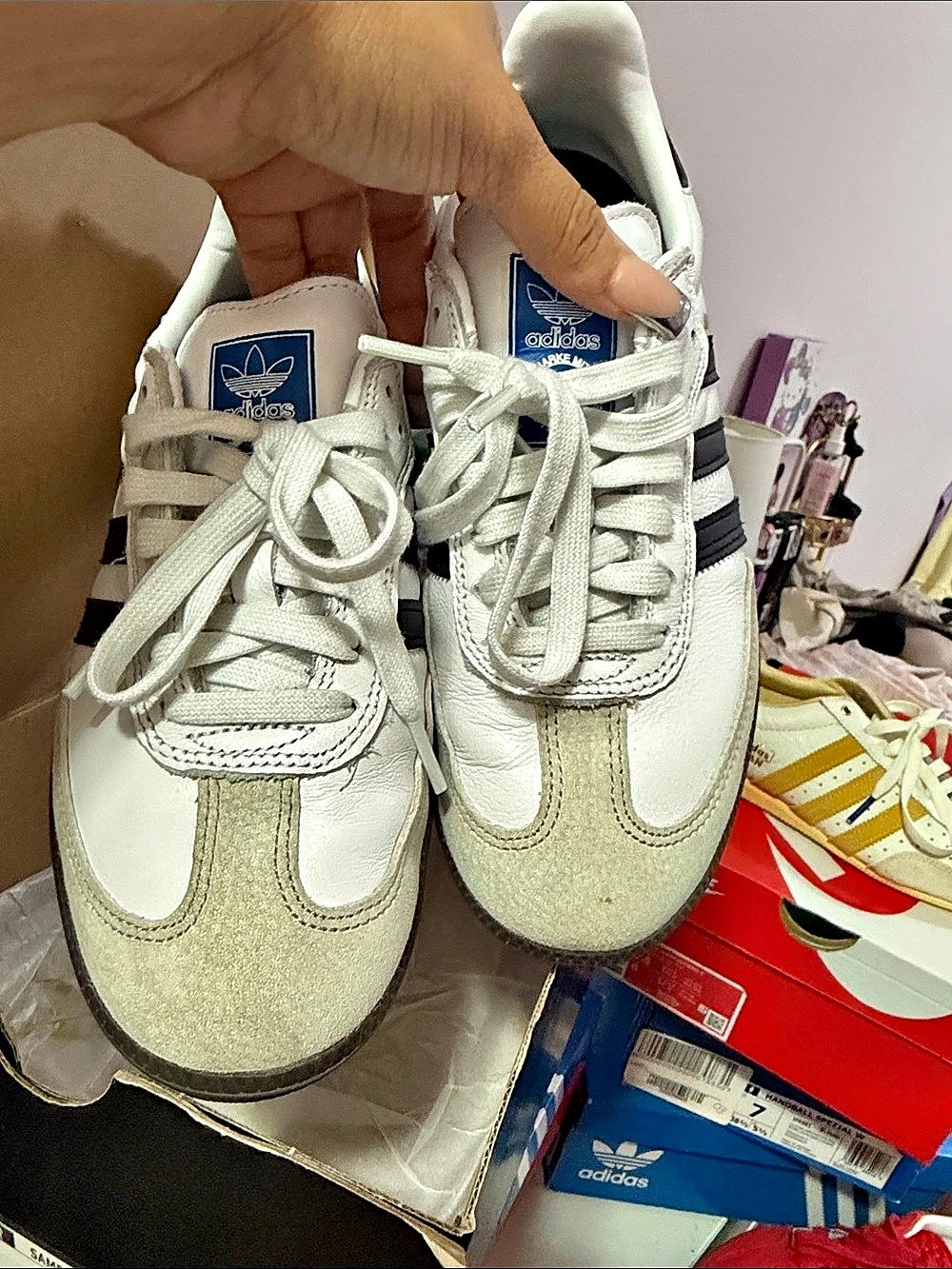 adidas Samba Sneakers White & Black